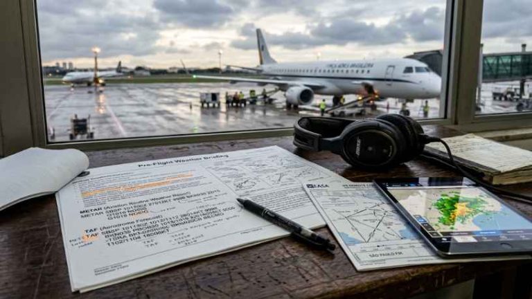 METAR e TAF: como o piloto lê o tempo antes de decolar? Wander Aguilera Almeida